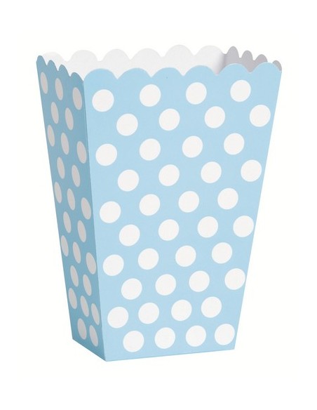 8 PWDR BLU DOT TREAT BOXES