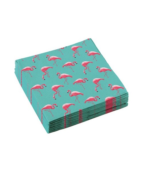 TOVAGLIOLO 33X33CM FLAMINGO FENICOTTERO 20PZ 