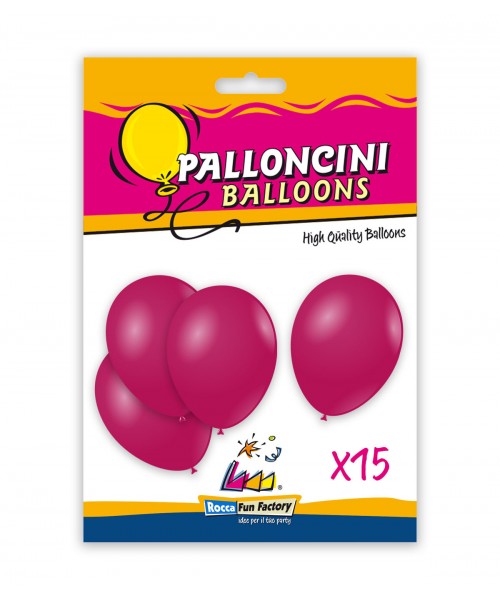 Rocca Fun Factory Palloncini rosa pastello G110 12-30cm. 100Pz