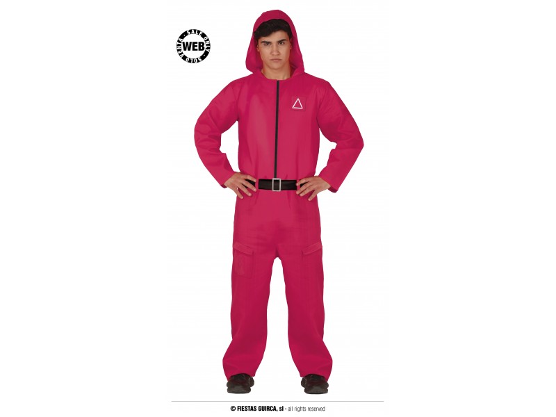 COSTUME THE GAMER SQUID UNISEX TG. S 46-48 - L'Officina delle