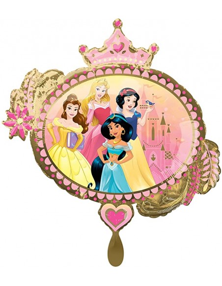 PALLONE MYLAR CASTELLO PRINCIPESSE 1 COMPLEANNO