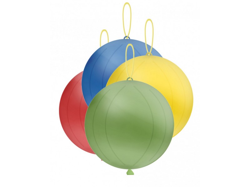 PALLONE PUNCH BALL45CM 18" 50PZ COLORI ASSORTITI - L'Officina