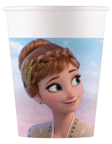 BICCHIERE CARTA 200ML FROZEN II WIND SPIRIT 8 pz - L'Officina