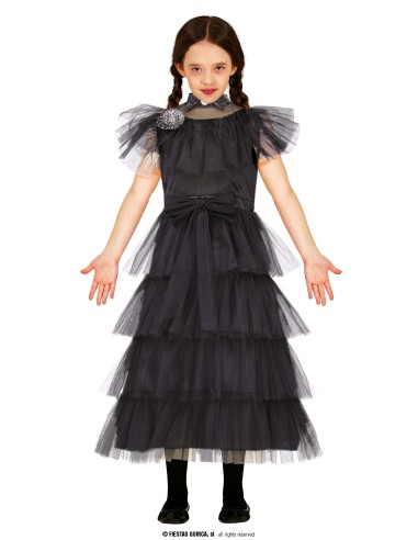 COSTUME MERCOLEDI' REGINA DELLA NOTTE BIMBA 5 - 6 ANNI -