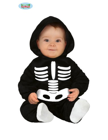 COSTUME SCHELETRINO BABY 12 -24 MESI - L'Officina delle feste