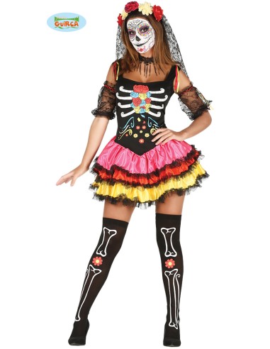 COSTUME CATRINA ADULTA TG. S - L'Officina delle feste