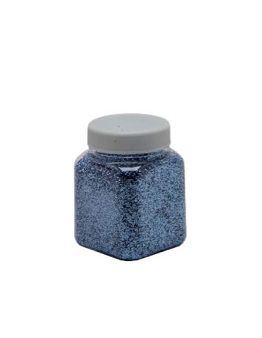 TUBETTO GLITTER COLORE AZZURRO 100GR - L'Officina delle feste