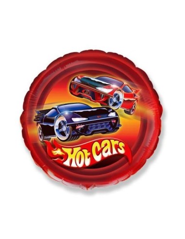 PALLONE MYLA 18" HOT CARS 45CM - L'Officina delle feste