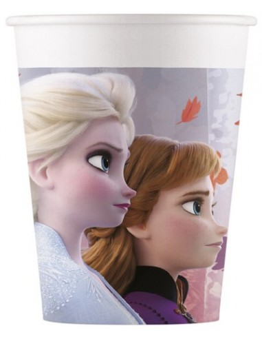 BICCHIERE CARTA 200ML FROZEN II WIND SPIRIT 8 pz - L'Officina