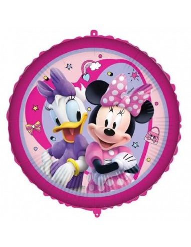 PALLONE MYLAR 18"/45CM MINNIE CON FILO E PESETTO - L'Officina