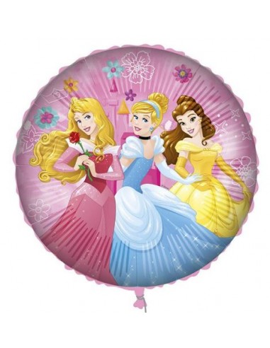 PALLONE MYLAR 18"/45CM PRINCIPESSE CON FILO E PESETTO -