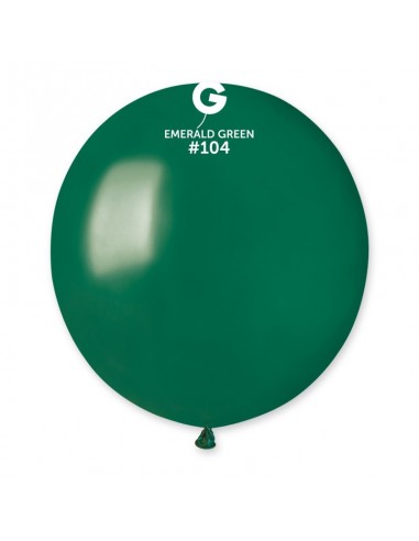 PALLONE LATTICE 19" 48CM EMERALD GREEN VERDE BOTTIGLIA 1PZ -