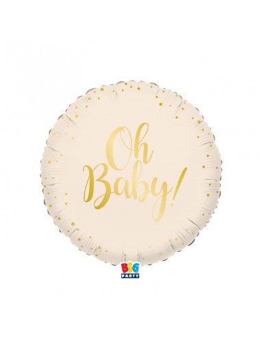 PALLONE MYLAR 18" 45CM OH BABY