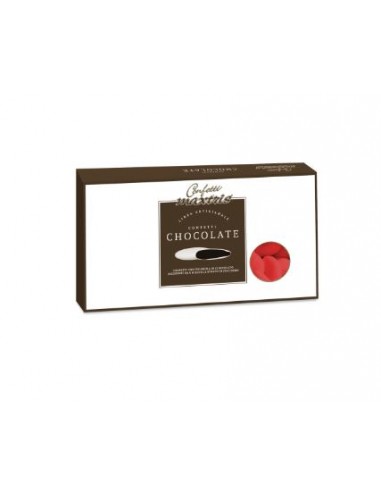 CONFETTI MAXTRIS CHOCOLATE ROSSO 1KG