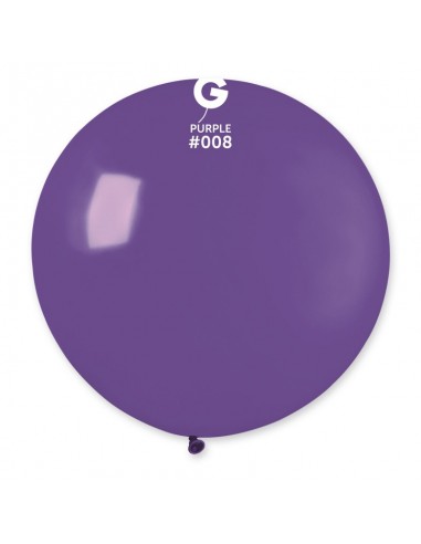 MONGOLFIERA PASTELLO 31''/80CM VIOLA 1PZ