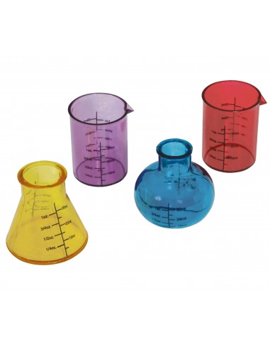 SET DI 4 BICCHIERI DA 6CM - L'Officina delle feste