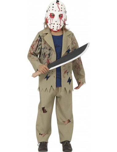 COSTUME JASON JAZZ MORTO 10-12 ANNI