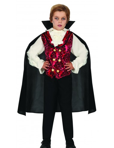 COSTUME VAMPIRO CLASSICO  BIMBO  7 - 9 ANNI