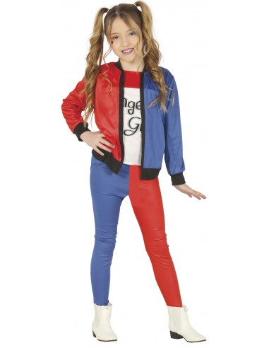 COSTUME RAGAZZA PERICOLOSA BIMBA TG. 5 - 6 ANNI - L'Officina