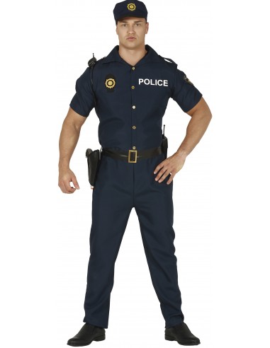 COSTUME AGENTE DI POLIZIA TG S 46-48 - L'Officina delle feste