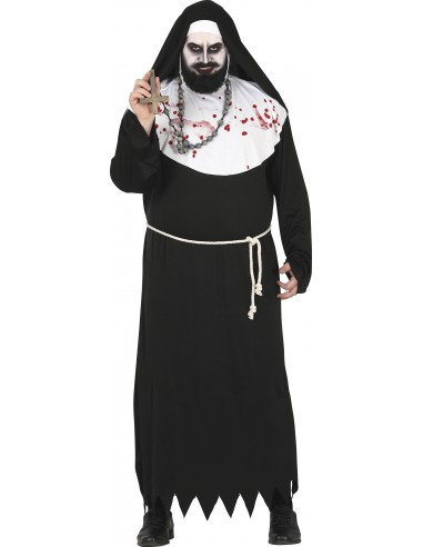 COSTUME SUORA KILLER UOMO TG. L XL 54-56 - L'Officina delle