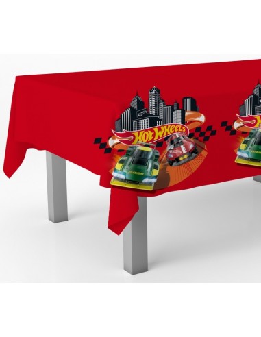 TOVAGLIA PLASTICA 120X180CM HOT WHEELS 1PZ - L'Officina delle