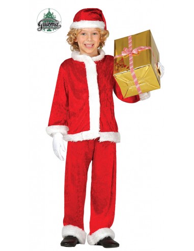 COSTUME BABBO NATALE BIMBO 7 - 9 ANNI - L'Officina delle feste