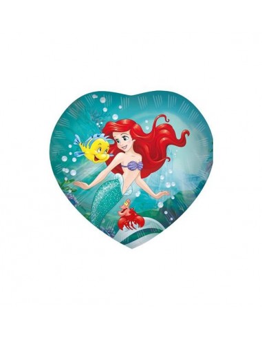 PALLONE MYLAR 18" 45CM ARIEL CON PESETTO IN PLASTICA -