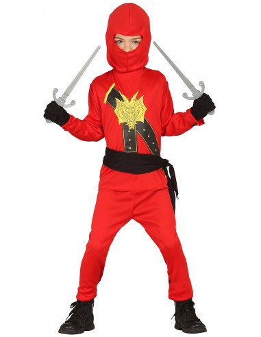 COSTUME BIMBO NINJA 5-6 ANNI - L'Officina delle feste