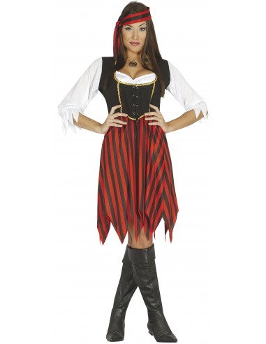 COSTUME DONNA PIRATESSA D'OLTREMARE TG XL 44 - 46 - L'Officina