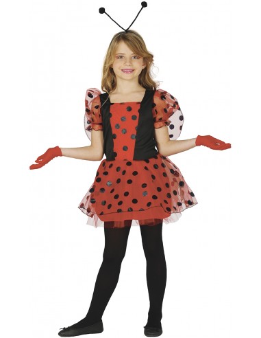 COSTUME COCCINELLA BIMBA 3 - 4 ANNI - L'Officina delle feste