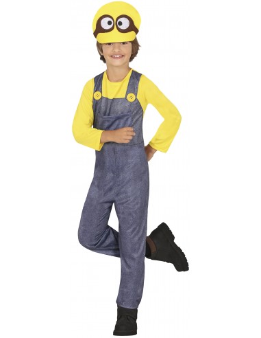 COSTUME AIUTANTE GIALLO BIMBO 7 - 9 ANNI - L'Officina delle