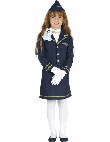 COSTUME HOSTESS BIMBA 10 - 12 ANNI - L'Officina delle feste