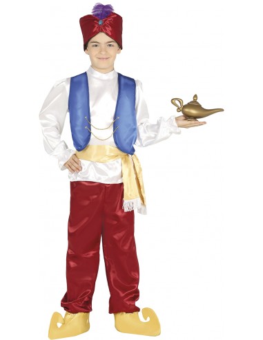 COSTUME LADRO DEL DESERTO BIMBO 5 - 6 ANNI - L'Officina delle