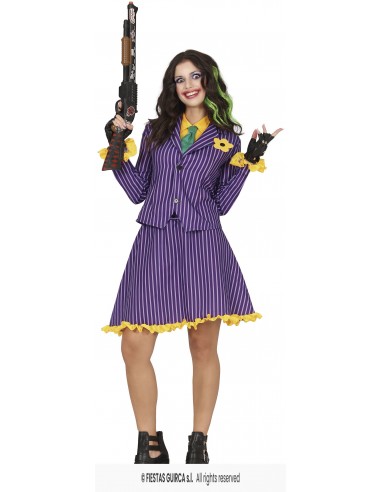 COSTUME MRS JOKER DONNA TG. M 40 - 42