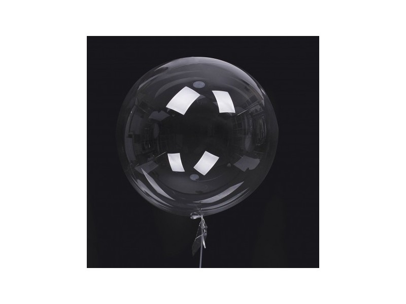 PALLONE 18" PVC TRASPARENTE S/VALVOLA