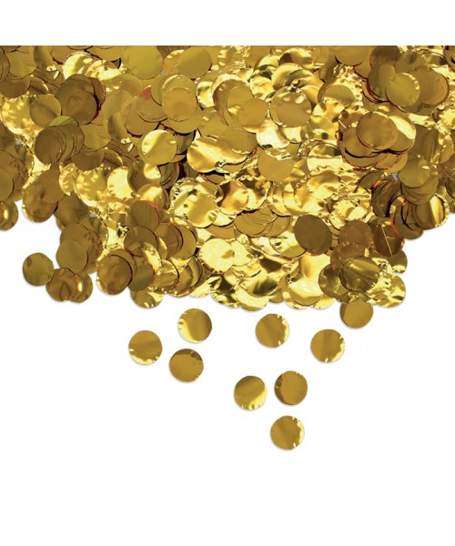 Confetti Tondi Foil Oro Metal 15gr