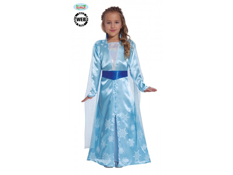 COSTUME BIMBA REGINA DI GHIACCIO NEW 5- 6 ANNI